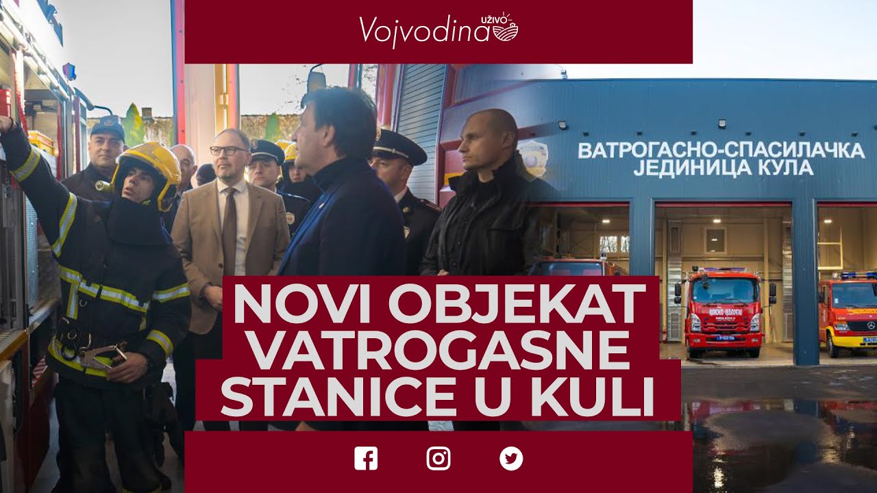 Novi objekat Vatrogasne stanice u Kuli
