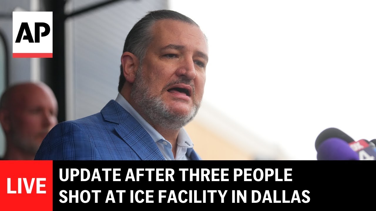 LIVE: Update after three people shot at ICE facility in Dallas