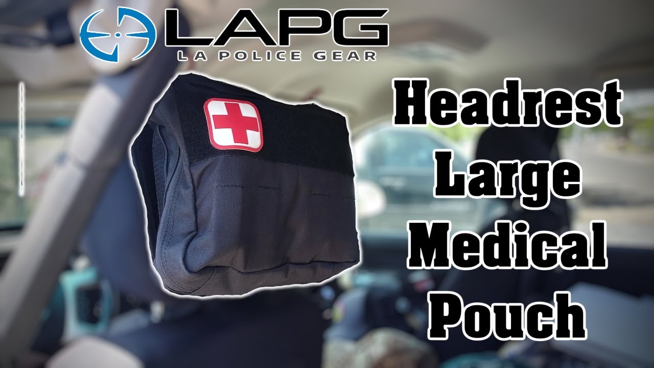 LAPG Headrest Large Medical Pouch