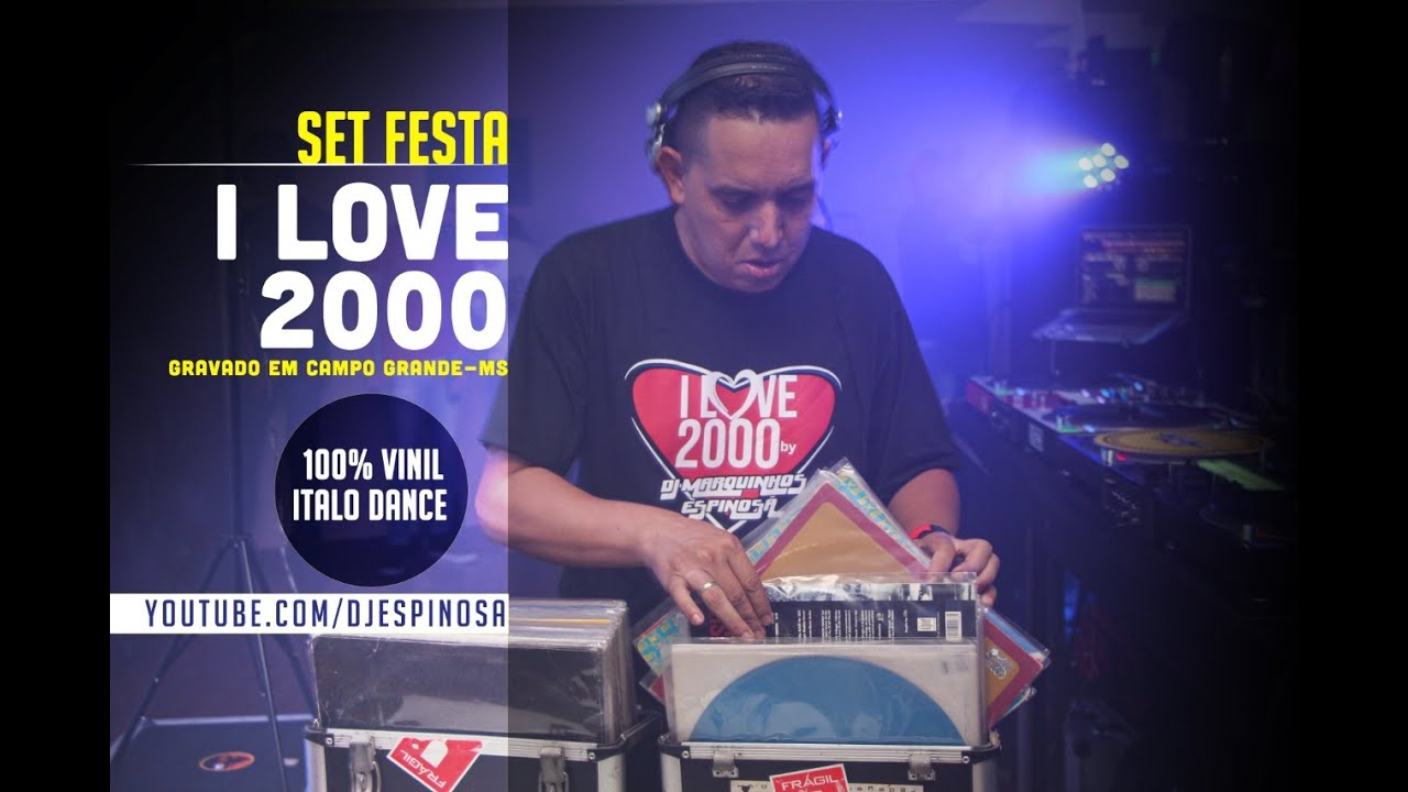Dance 2000 com DJ Marquinhos Espinosa (100% Vinil Italo Dance)