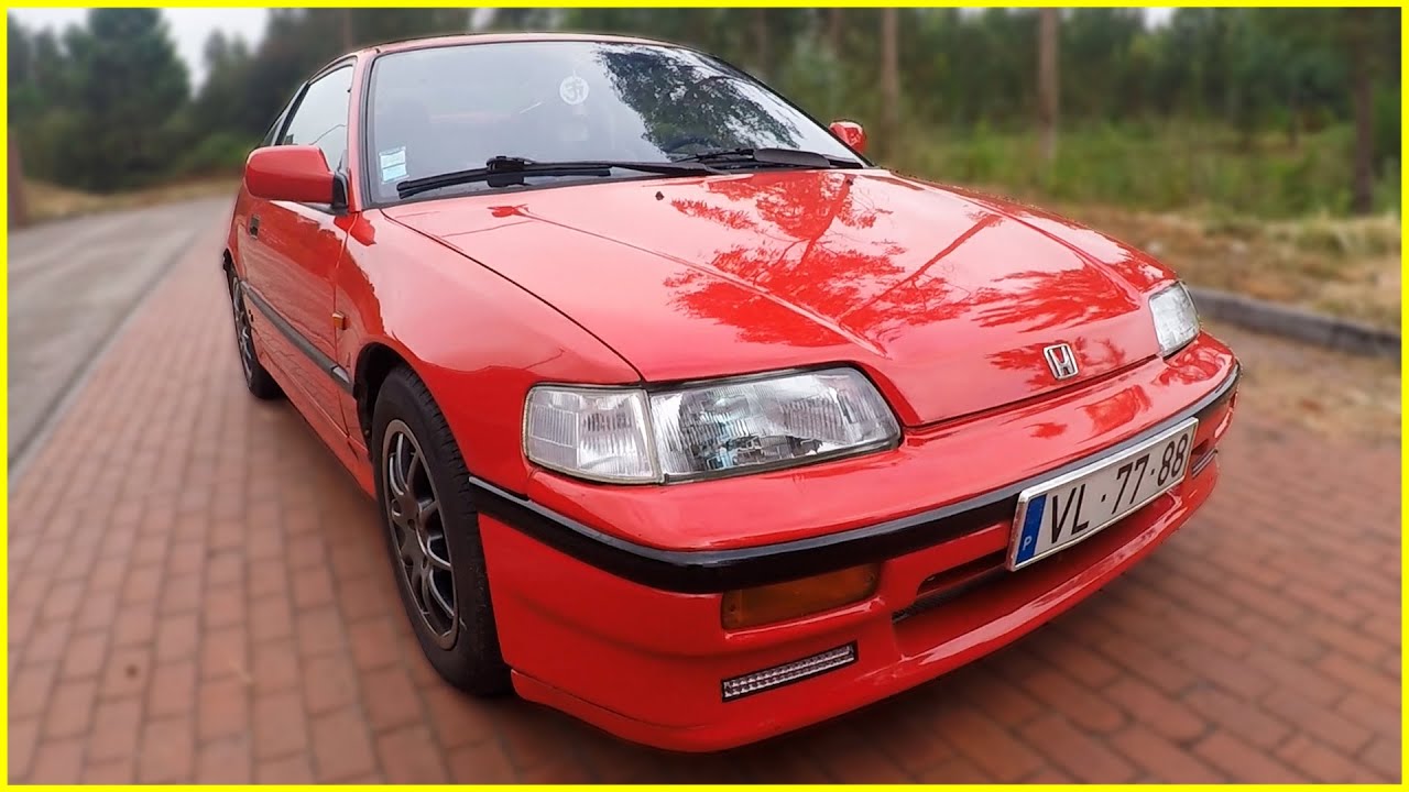 Honda CRX ED9 da minha MÃE! - D16A9 130CV Review Portugal (Boss Garage)