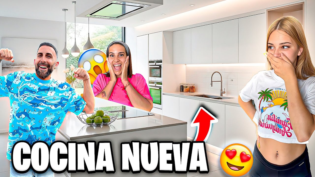 YA TENEMOS LA COCINA DE LA CASA NUEVA | Familia Amiguindy