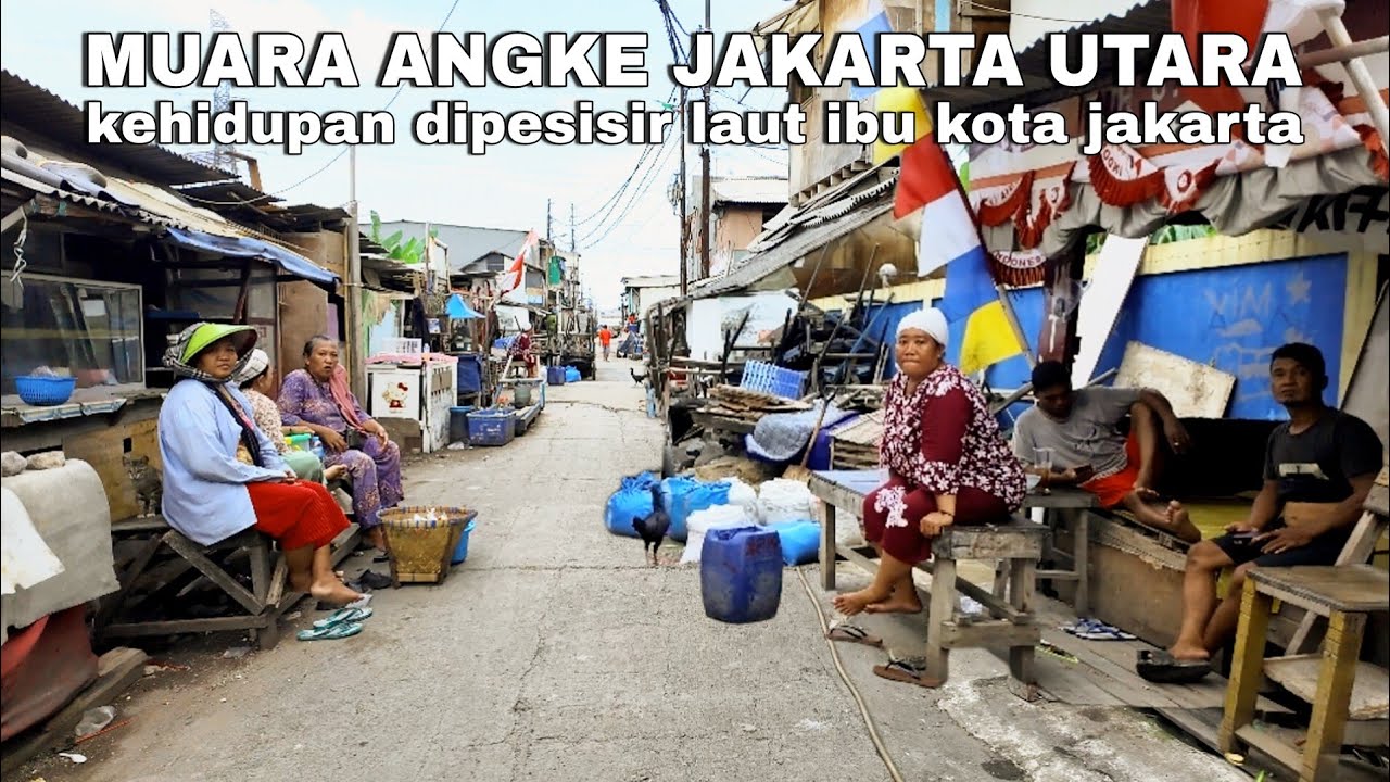 KEHIDUPAN DI PESISIR LAUT IBU KOTA JAKARTA !! | real life in jakarta