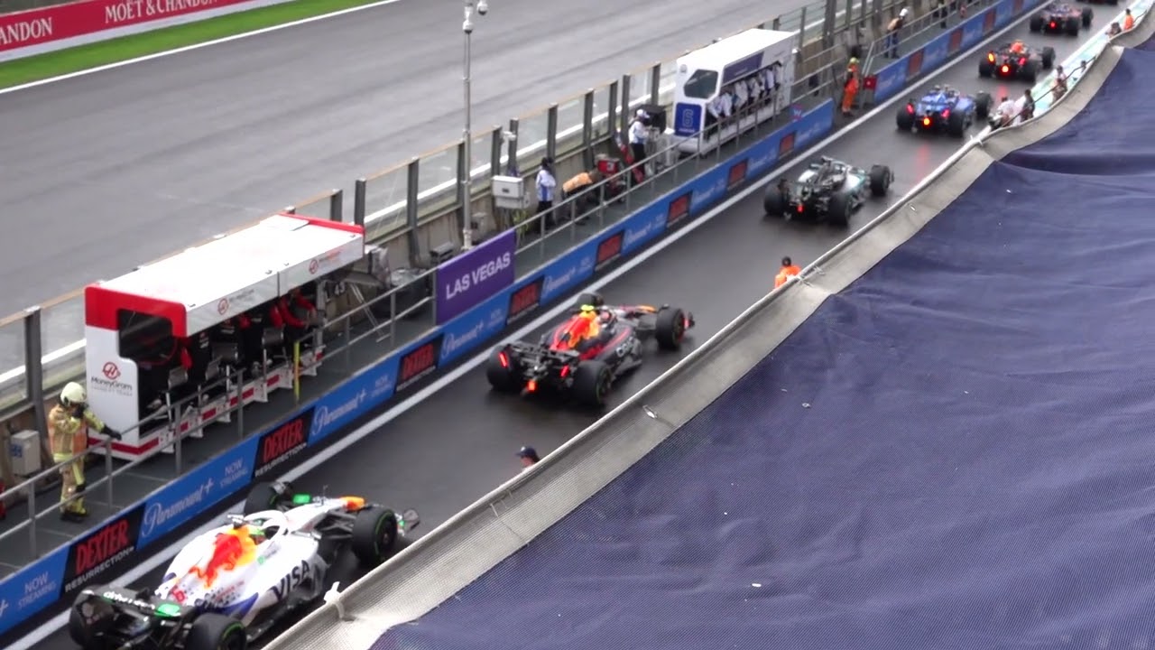 Delayed Formation Lap - 2025 F1 Belgian GP