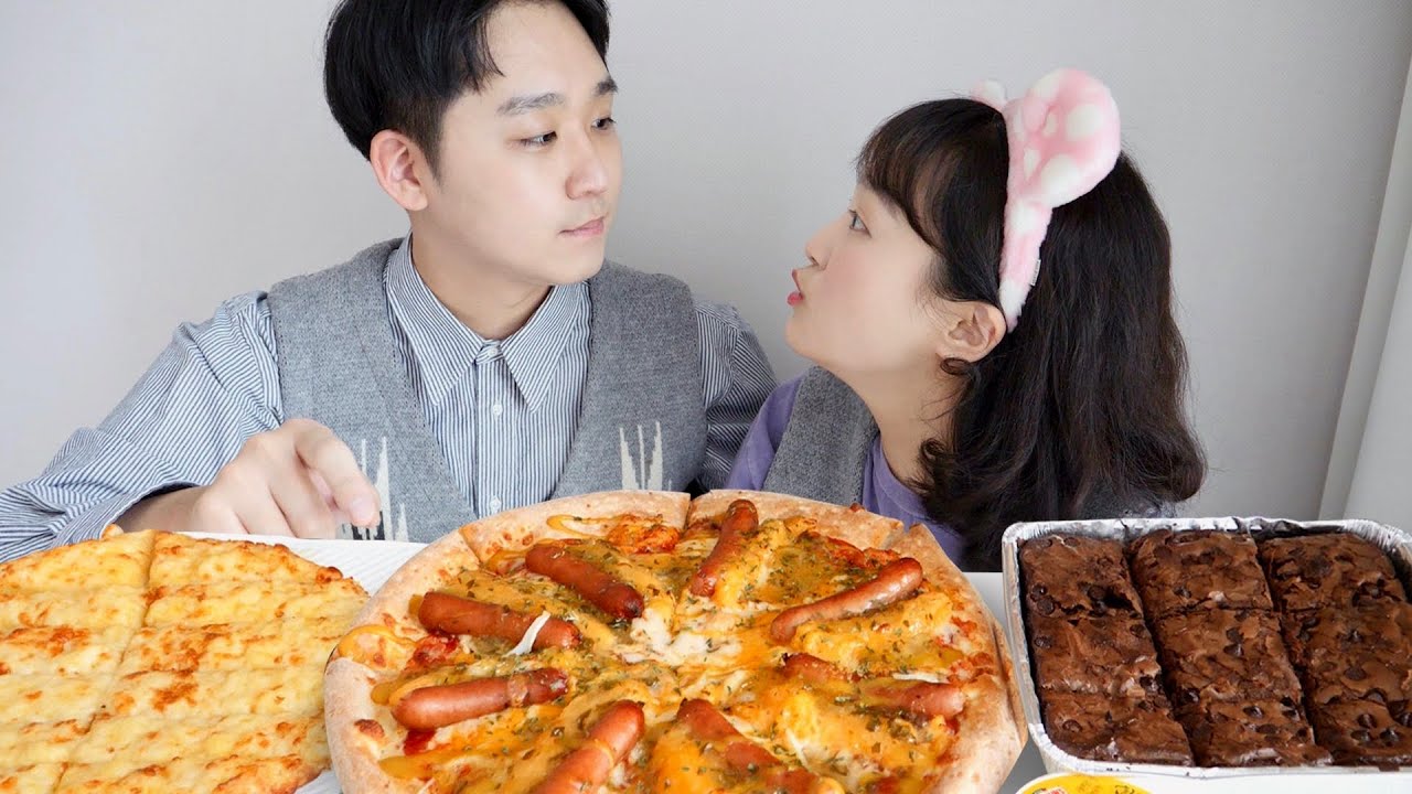지금부터 여보는 말을 잘해야합니다^^✨🎠 첫 데이트썰 드디어 오픈 (feat. 파파존스)