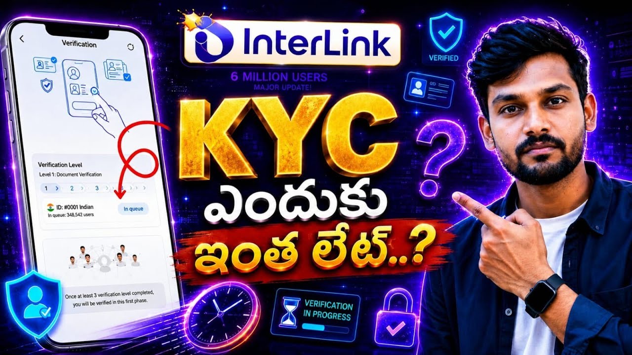 Inter Link KYC Verification in Queue issue | inter Link ITLG tokens Migrate ✅ | inter Link KYC