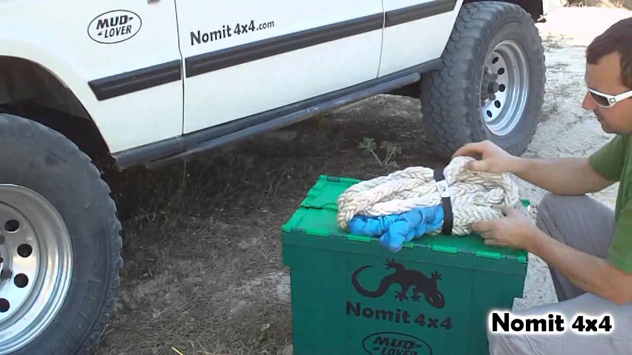 Nomit4x4 - Dicas e Técnicas TT - #1 Cintas de desatascar