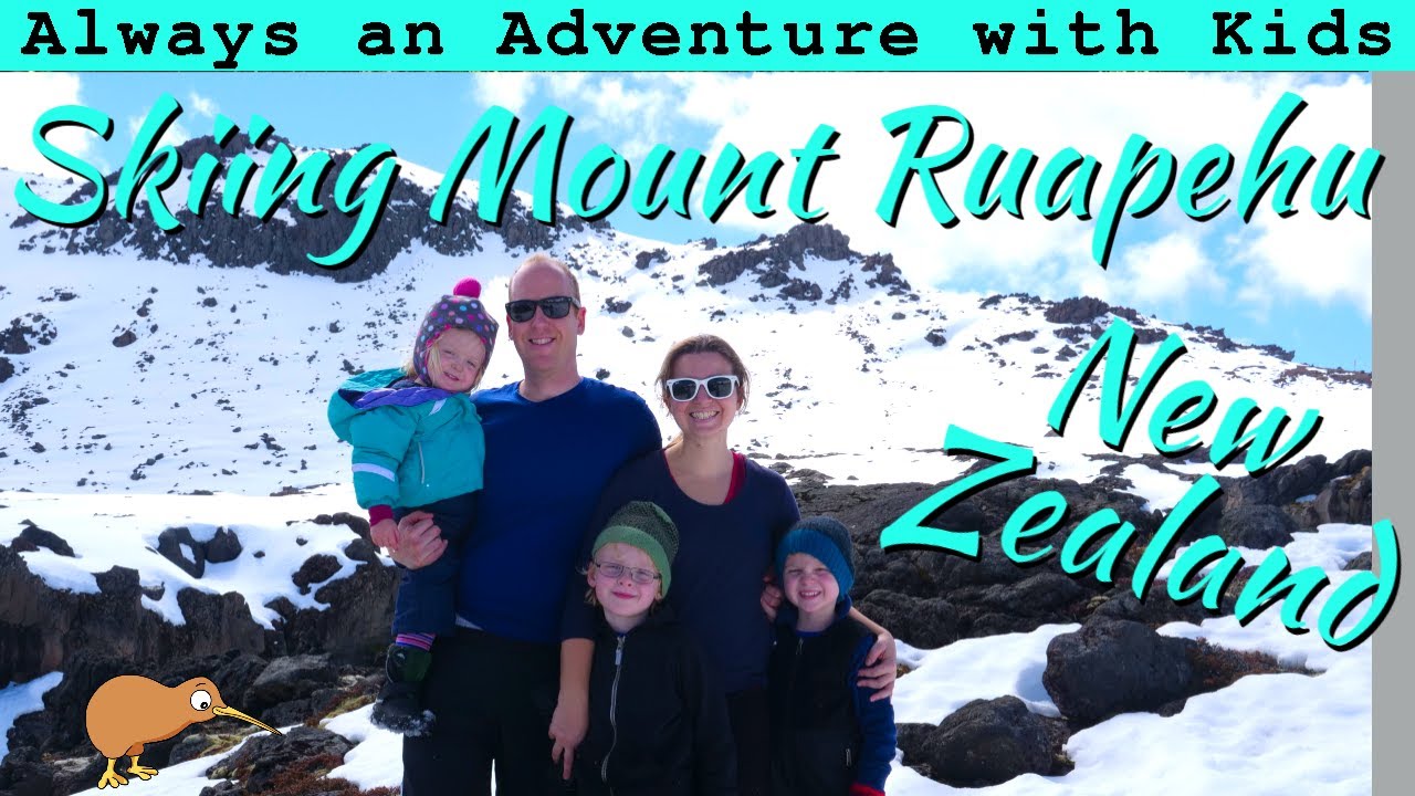 Skiing Mount Ruapehu with Little Kids | NZ North Island with Kids S5 Ep17