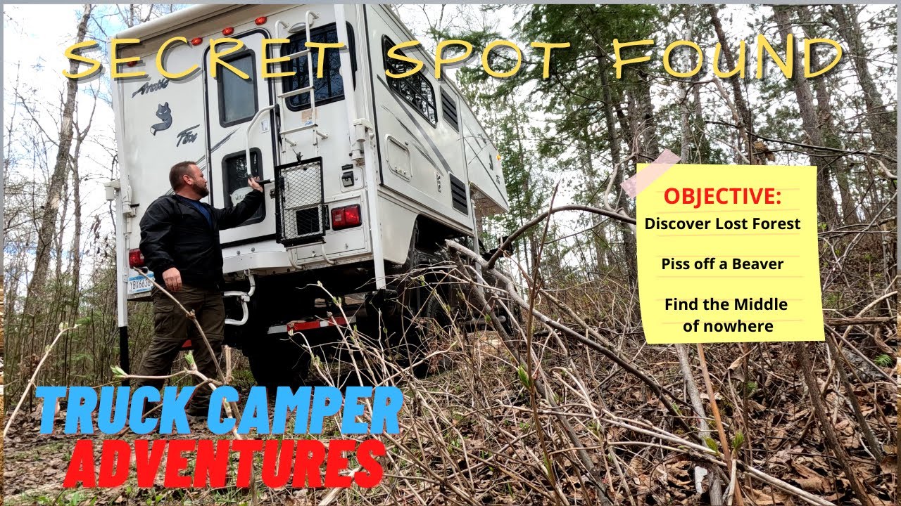 Truck Camping in a Lost Forest