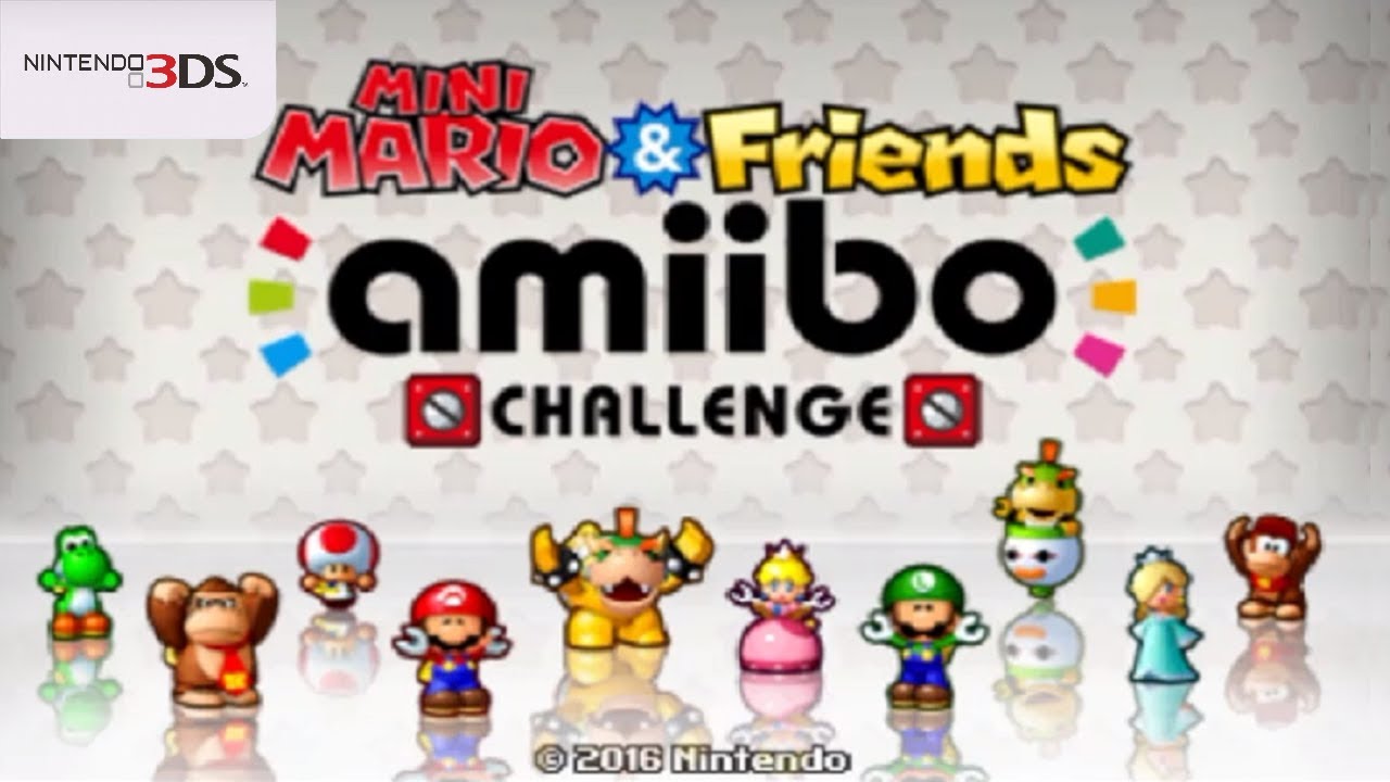 Mini Mario & Friends: amiibo Challenge (Nintendo 3DS Playthrough)