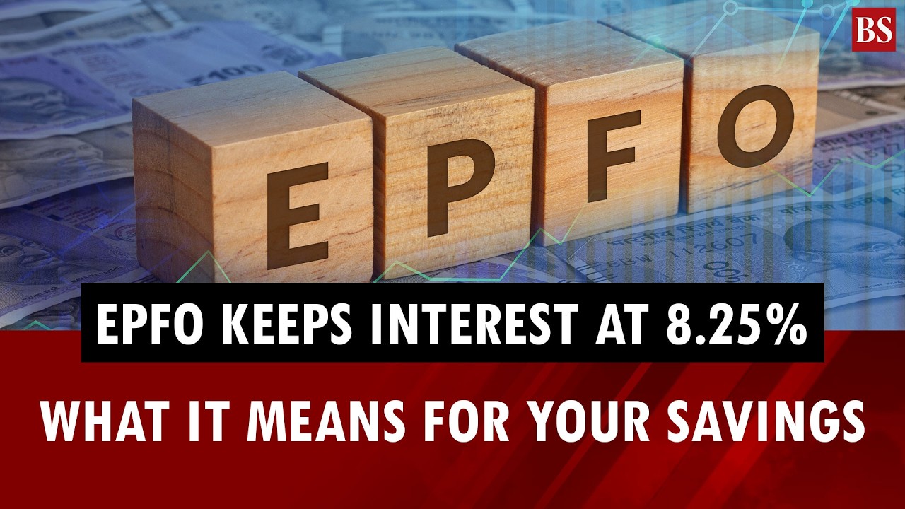 EPFO keeps interest at 8.25% for FY26: What it means for your savings