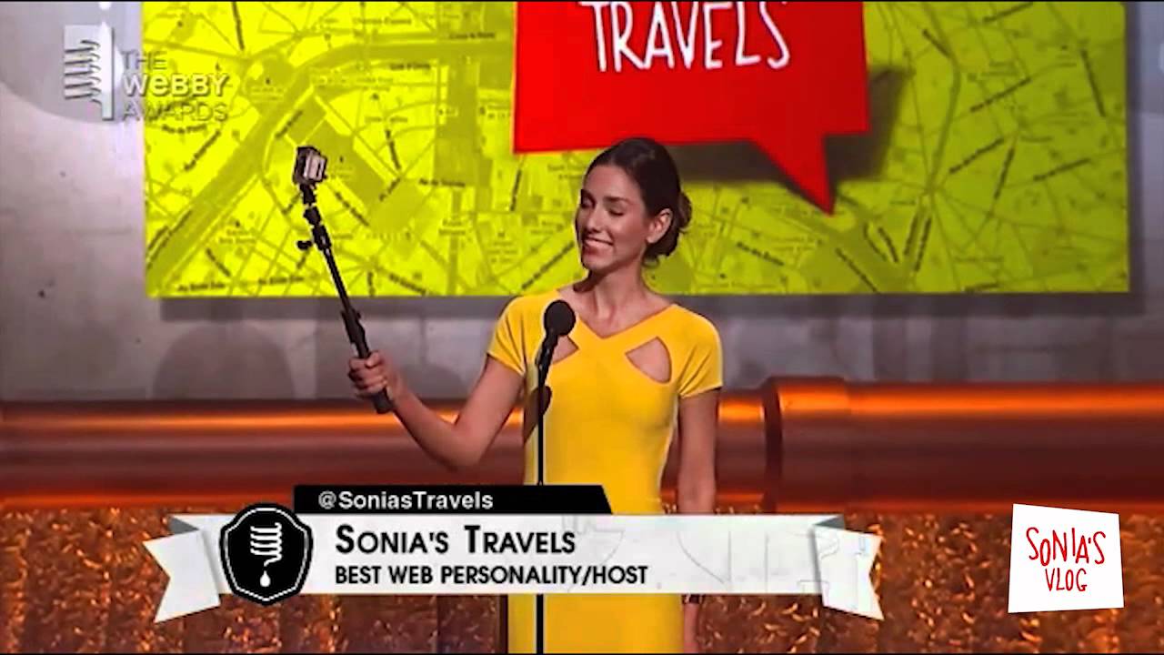 Webby Awards 2012: Sonia Gil Best Web Personality winner