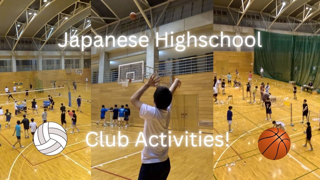 What is CLUB Sports like in Japanese Highschool! 📚 🇯🇵 🏀 ?  (Japanese Exchange) VLOG 4