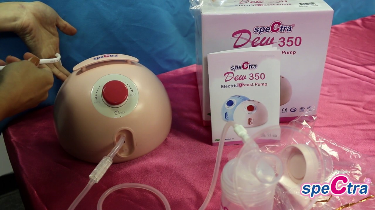 Spectra DEW350 Breast Pump Setup