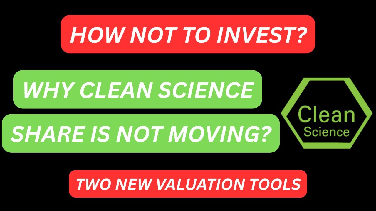 Why This High Growth Chemical Stock Is Not Moving? | Clean Science & Technology Fundamental Analysis