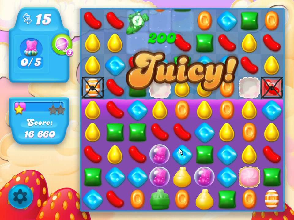 Candy Crush Soda Saga Level 34 No boosters
