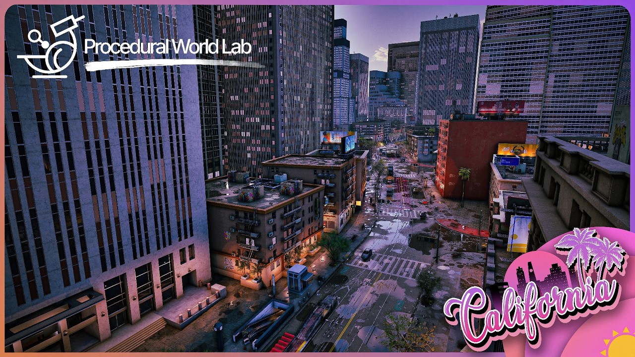 California - Unreal Engine 5 American Modular Premium City Kit Released