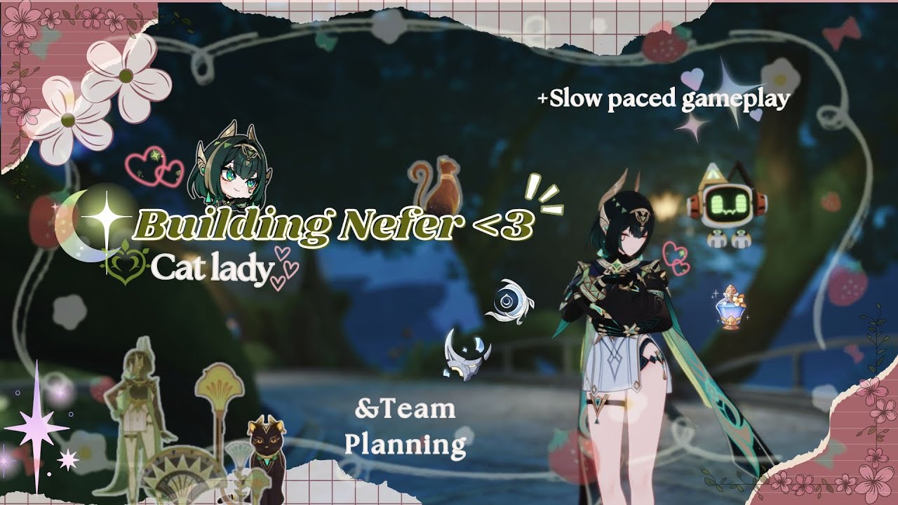 Building Cat Woman ~ Nefer/Cozy gameplay, chatting and quiet moments