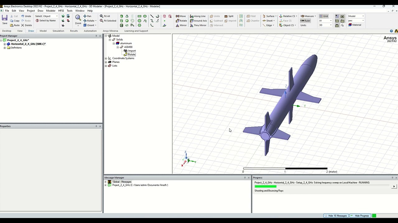 Radar Analysis demo