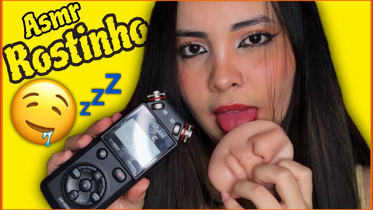 ROSTINHO DE SILICONE 🫠🤤/ASMR @KbruninhaasmrLives 