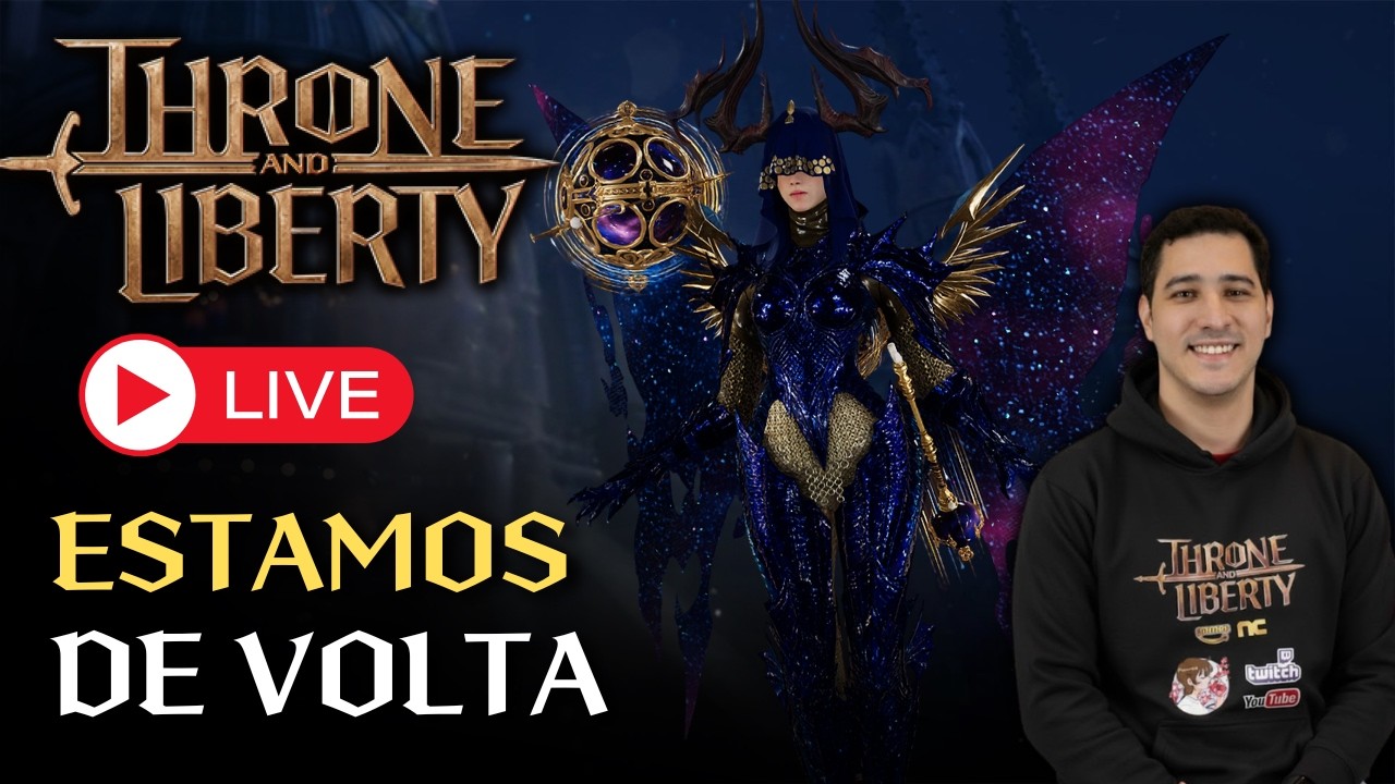 ESTAMOS DE VOLTA | HEALER - ORB VARINHA 8K | THRONE AND LIBERTY