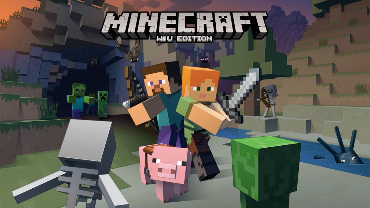 Minecraft : Wii U Edition Gameplay - Early Access