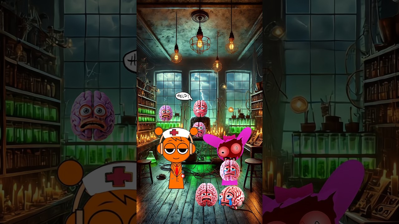 Pinky lost her brain | Sprunki | #sprunki #sprunkiincredibox