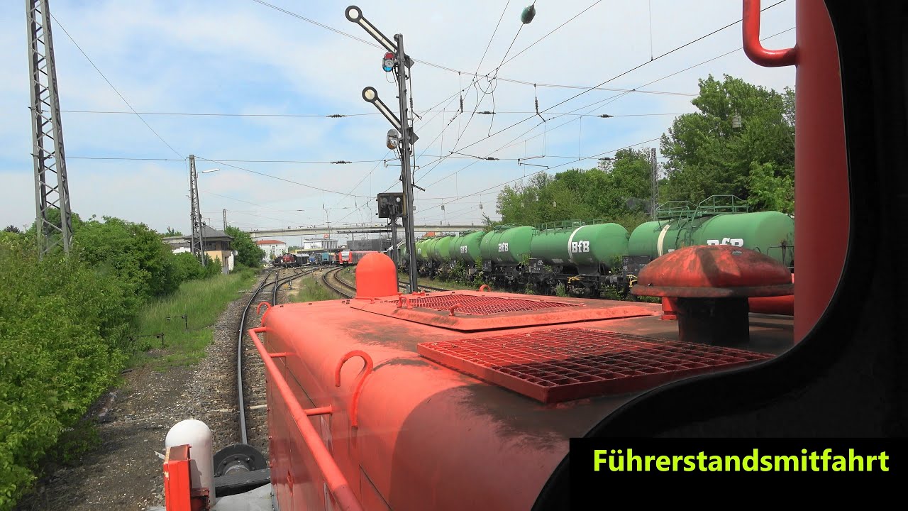 Köf Führerstandsmitfahrt BR335 beim🚂2. Nördlinger Eisenbahnfest 1x mit Info & 1 x ohne Gerede