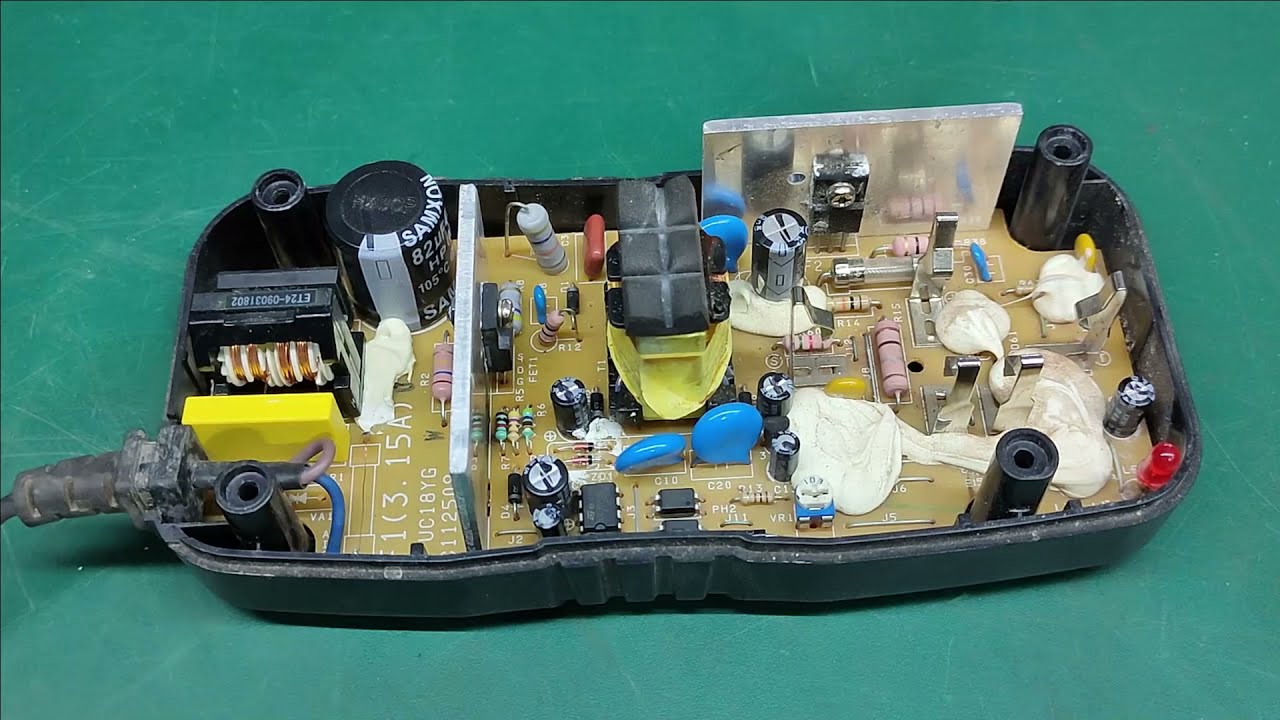 HITACHI IMPACT Drill Ni-Cd battery Charger Repair .