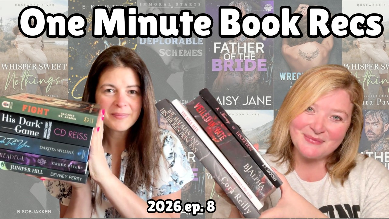 One Minute Book Recs -Banned Books, Nanny, Military, Taboo, Age Gap, Cheating, Mafia, MC, Revenge
