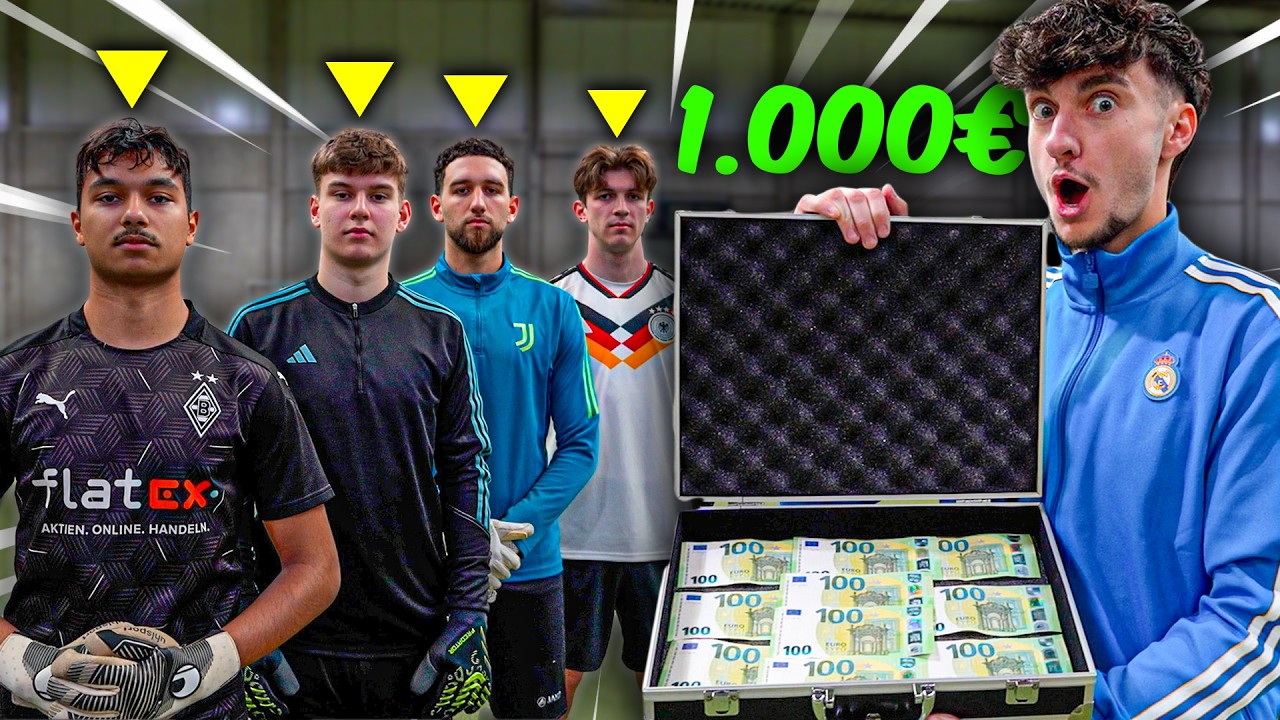 WER IST DER FAKE TORWART ?! CHALLENGE UM 1.000&euro;