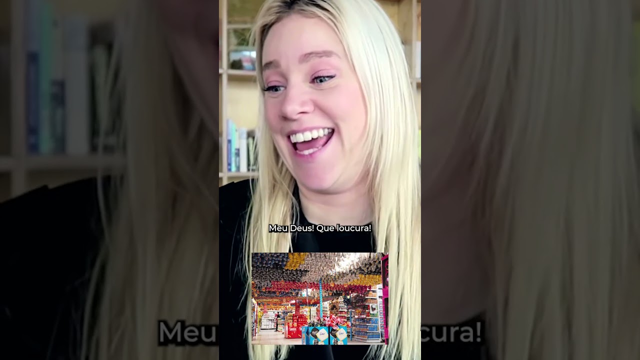 Gringos reagindo aos corredores de ovos de P&aacute;scoa 🐰🍫