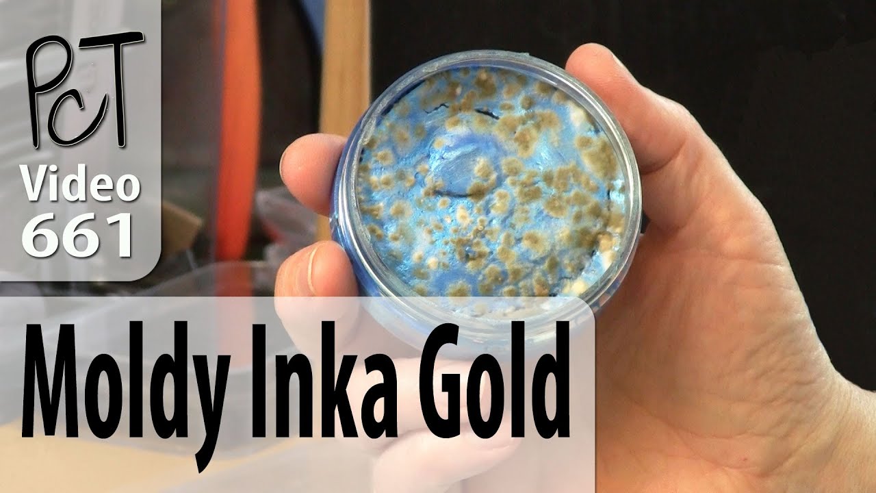 Inka Gold Metallic Rub - Has Yours Gone All Moldy?