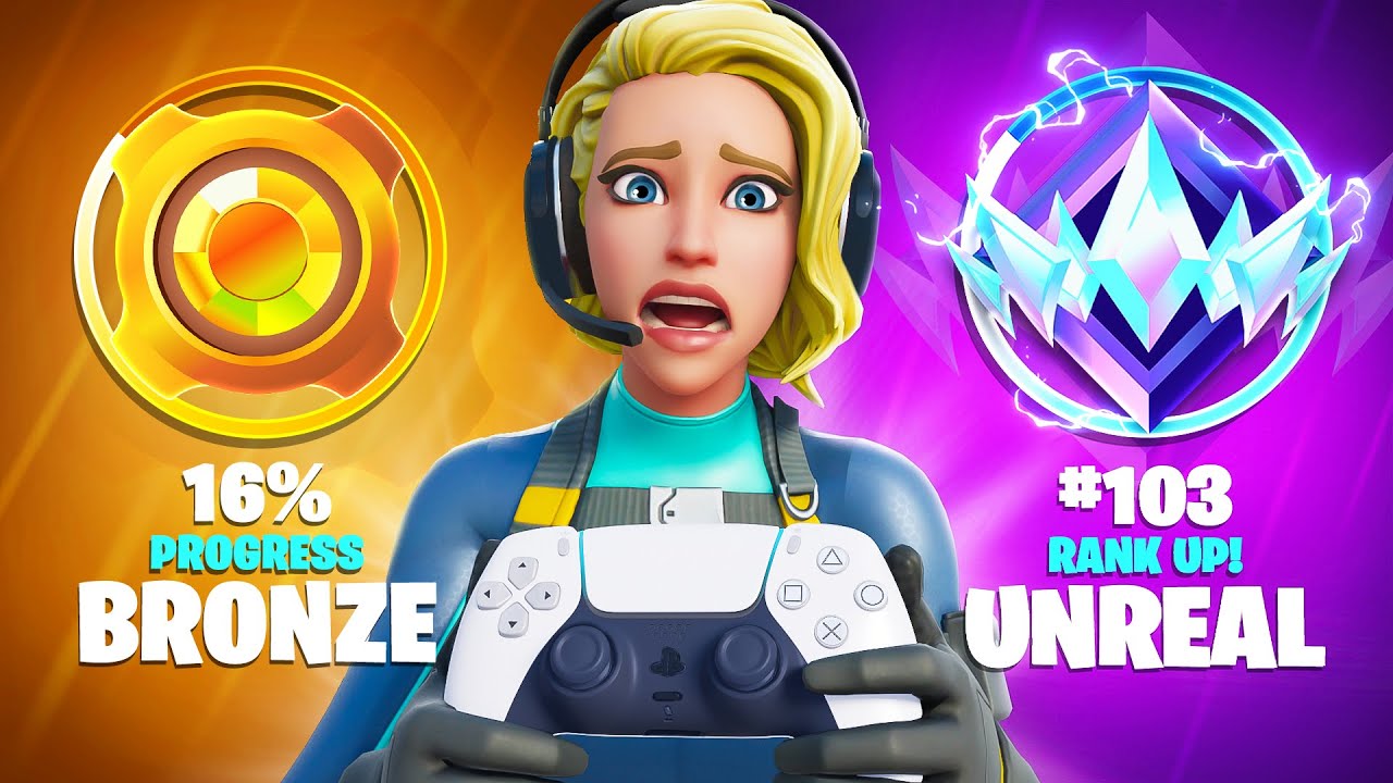 Bronze to Unreal Solo Console Ranked Speedrun