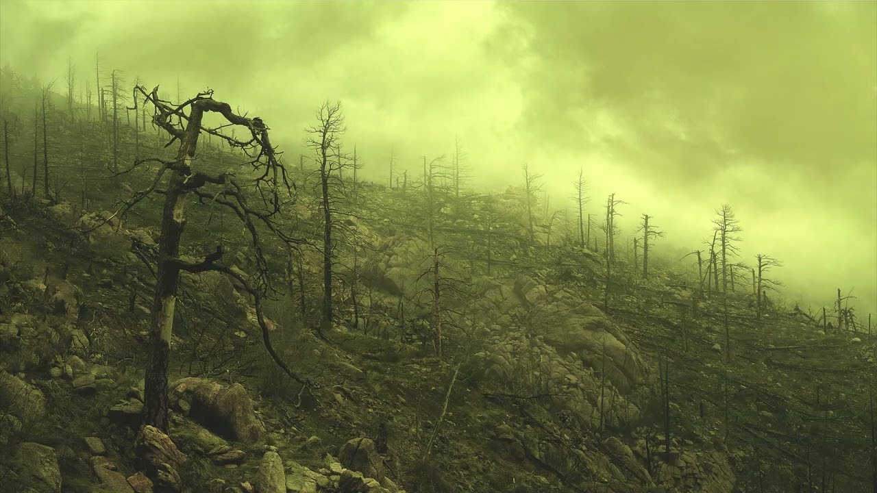 Radiation Storm Ambience | Irradiated Wasteland | 2 Hours