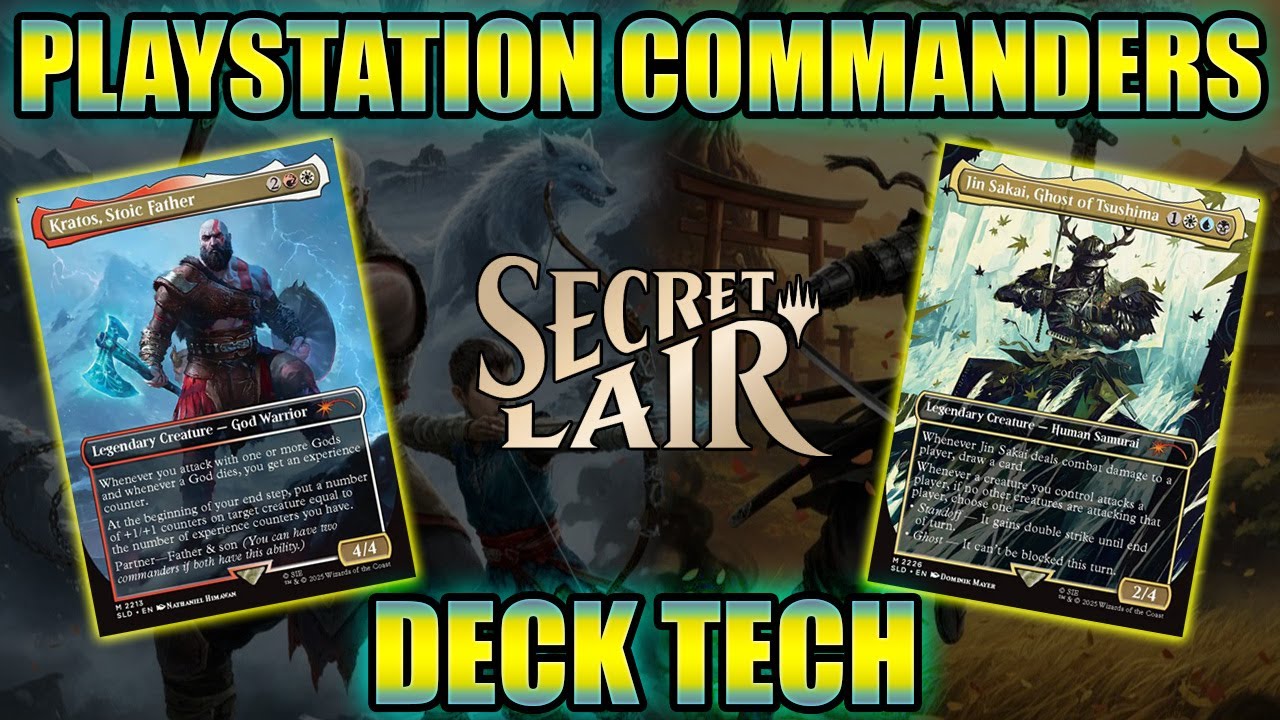 Gods & Ghosts Deck Tech (PlayStation Secret Lair)