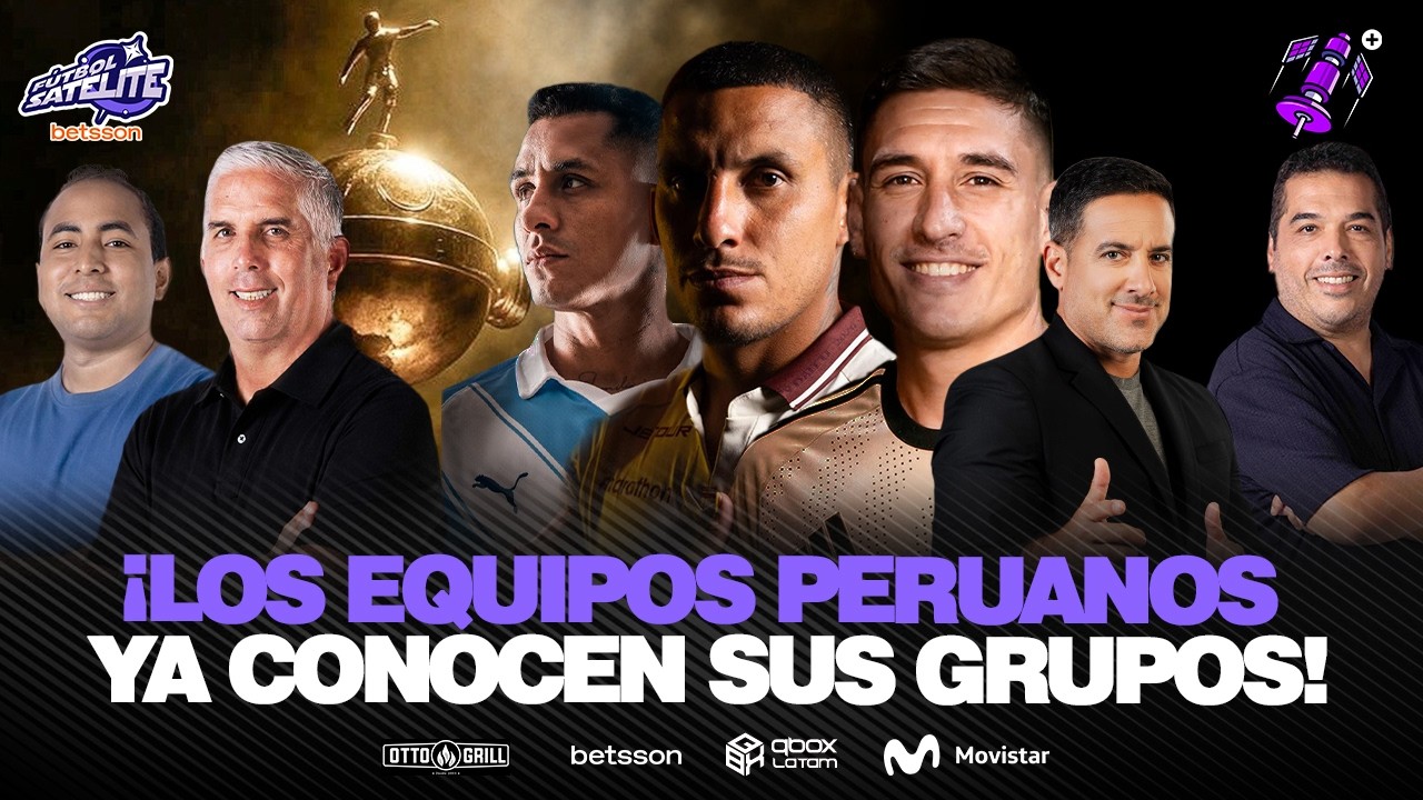 ¡UNIVERSITARIO, SPORTING CRISTAL Y CUSCO FC YA CONOCEN SUS GRUPOS! | ¿SE VA GUEDE? | #FÚTBOLSATÉLITE