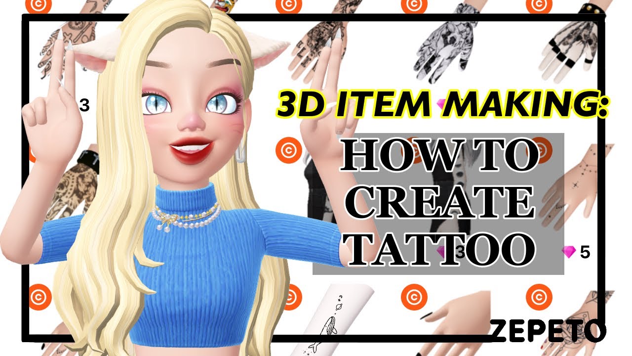 [ CREATE ] How to make TATTOOS! | Full tutorial