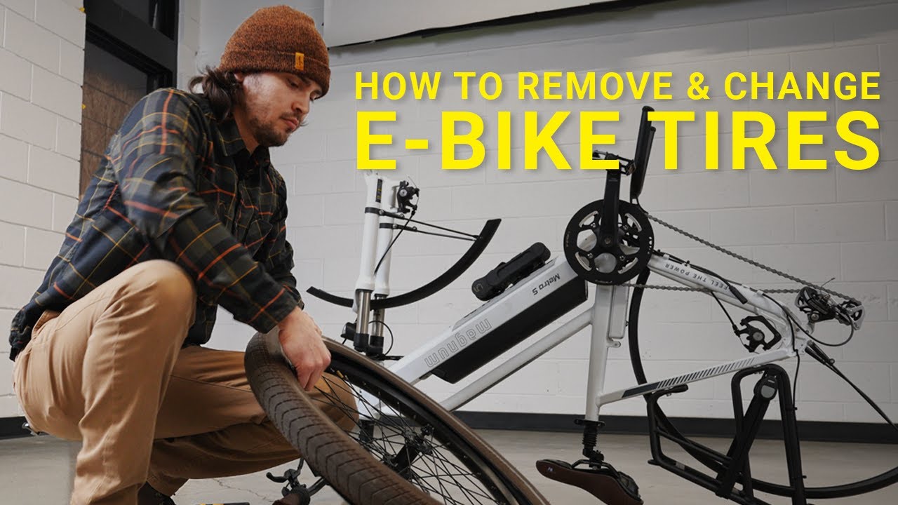 How To Remove And Change E-Bike Tires | Magnum Bikes