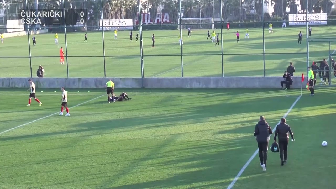 CUKARICKI - CSKA  1948  1:2  1. POLUVREME