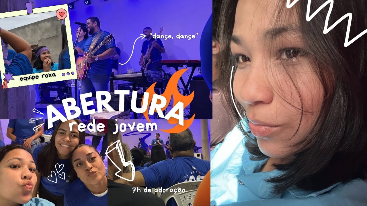 DAILY VLOG | 7h de adoração + gincana ❤️‍🔥