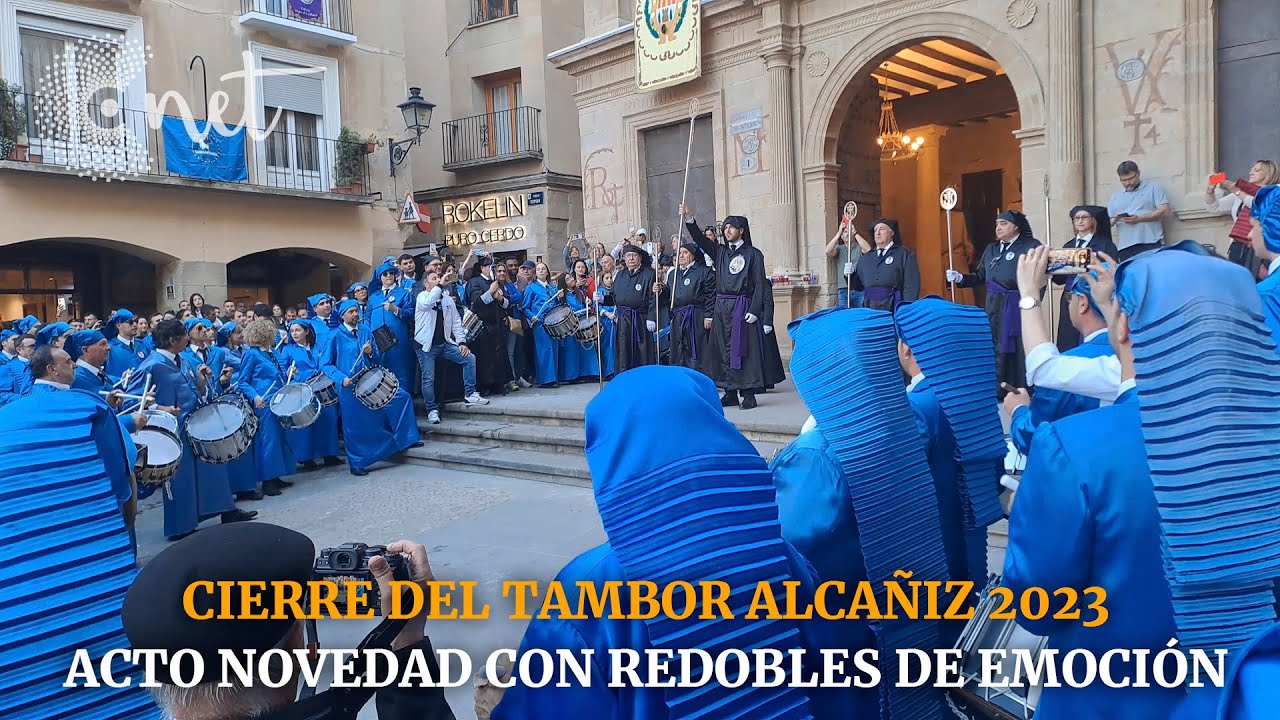 Fin de los redobles en Alcañiz | Semana Santa 2023