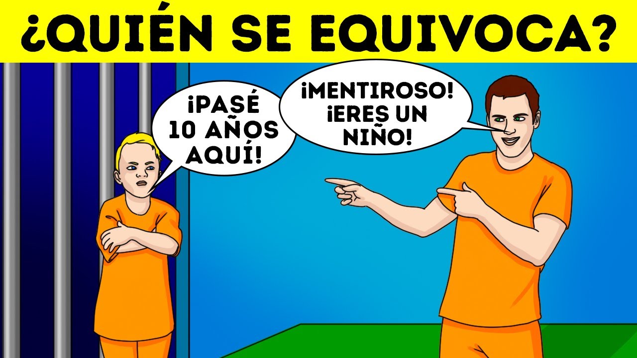 Cuanto más piensas, más difíciles se vuelven estos acertijos