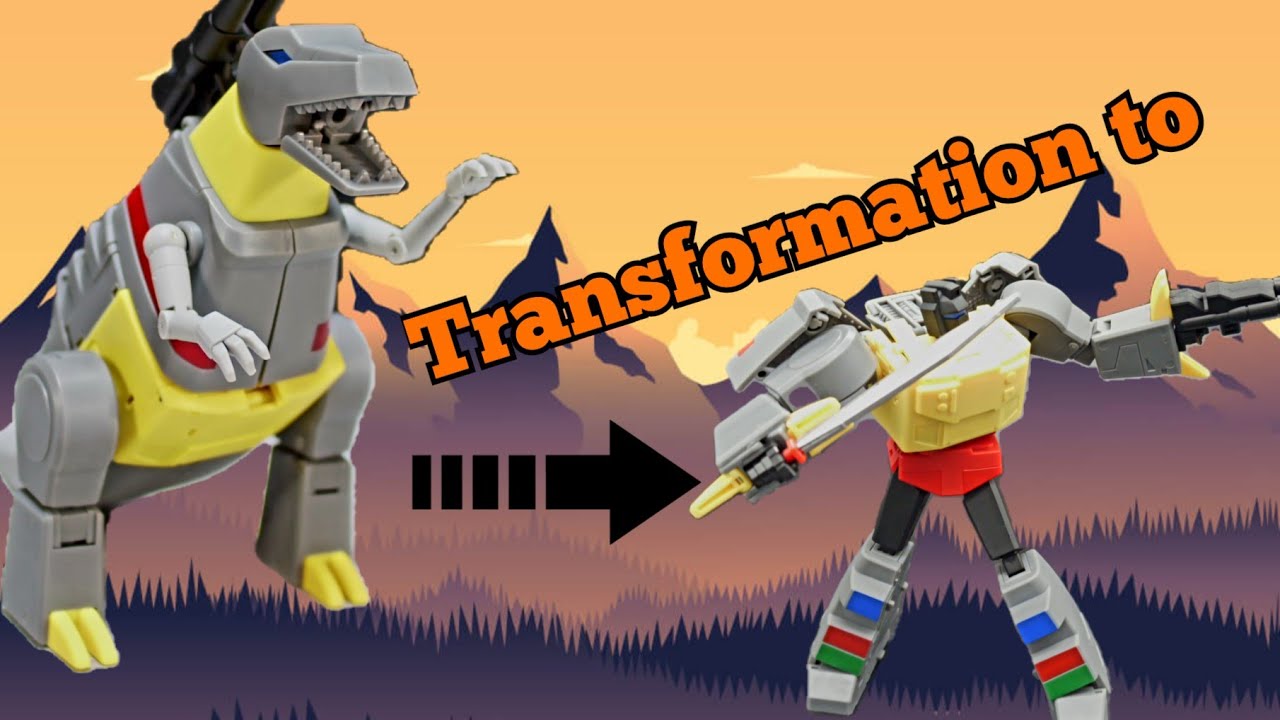 Transformation of Magic Square Tyrannosaurus Rex into Robot Mode