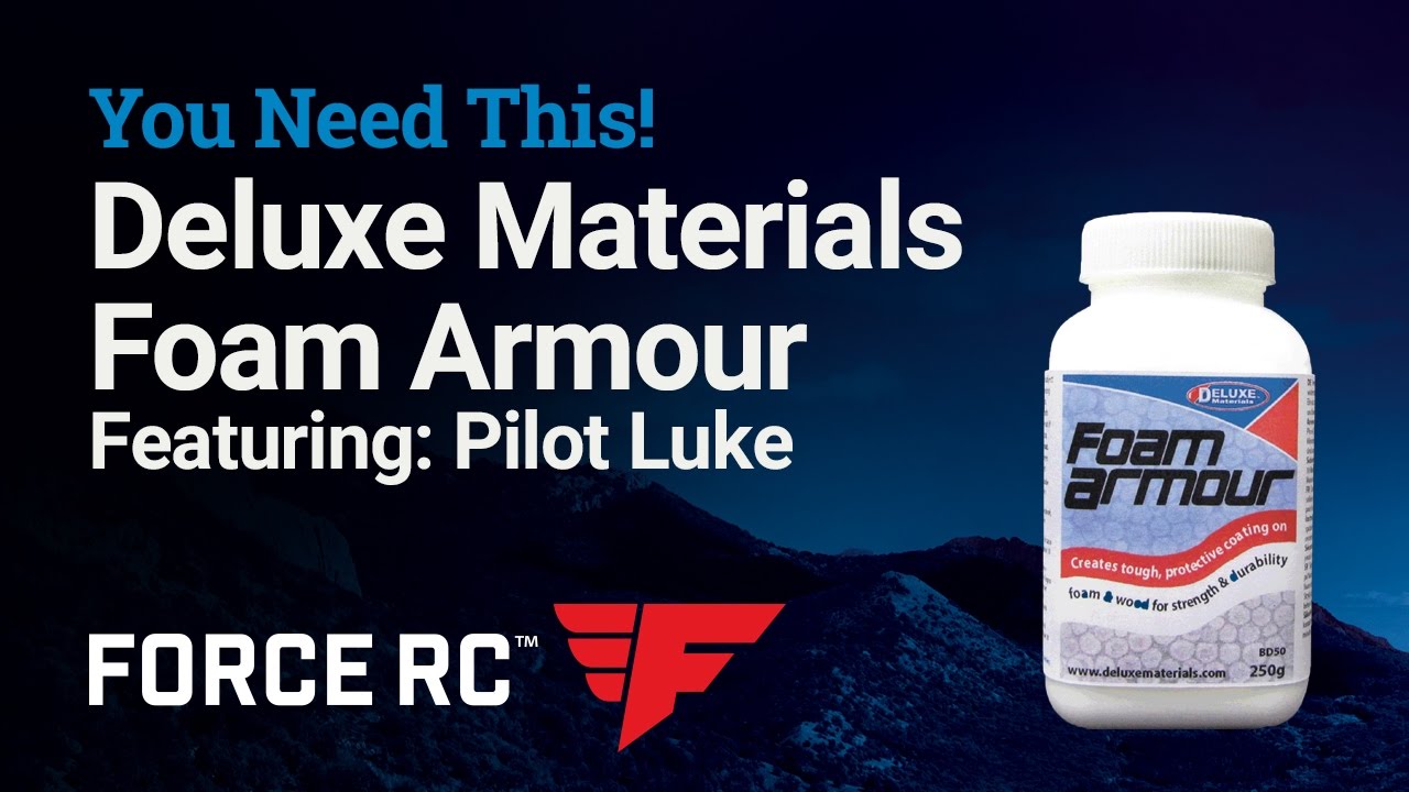 YOU NEED THIS! - Deluxe Materials Foam Armour Review - Force RC