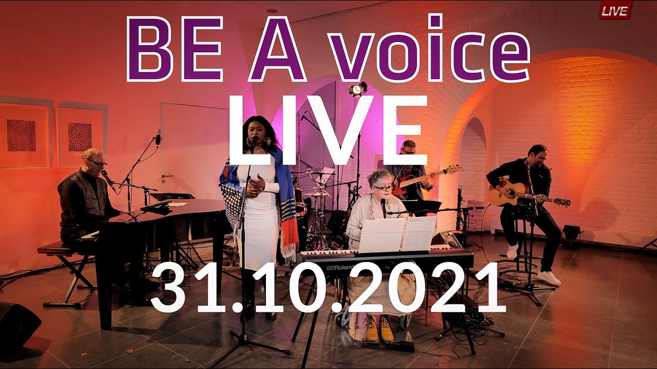 BE A voice - “Lieder gegen den November-Blues” das ONLINE-SINGEN in Deutschland, Europa und weltweit