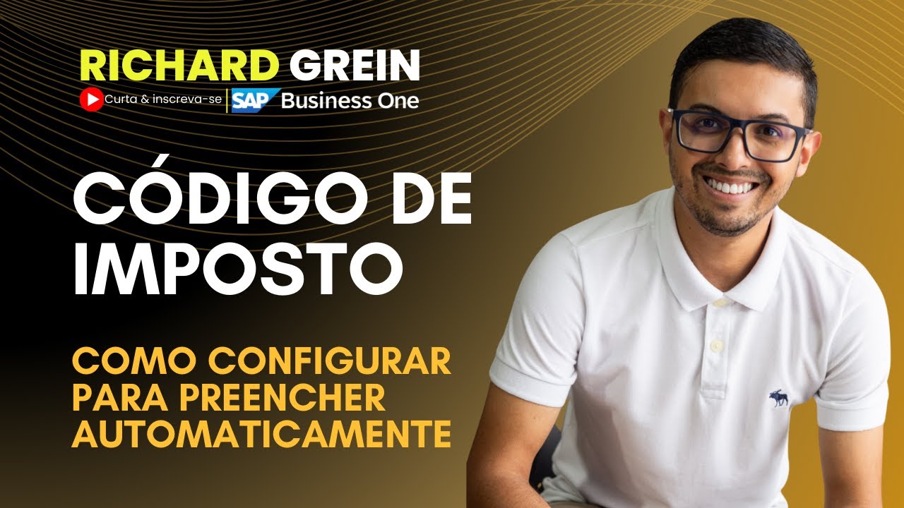 Determinação do código de imposto - SAP Business One