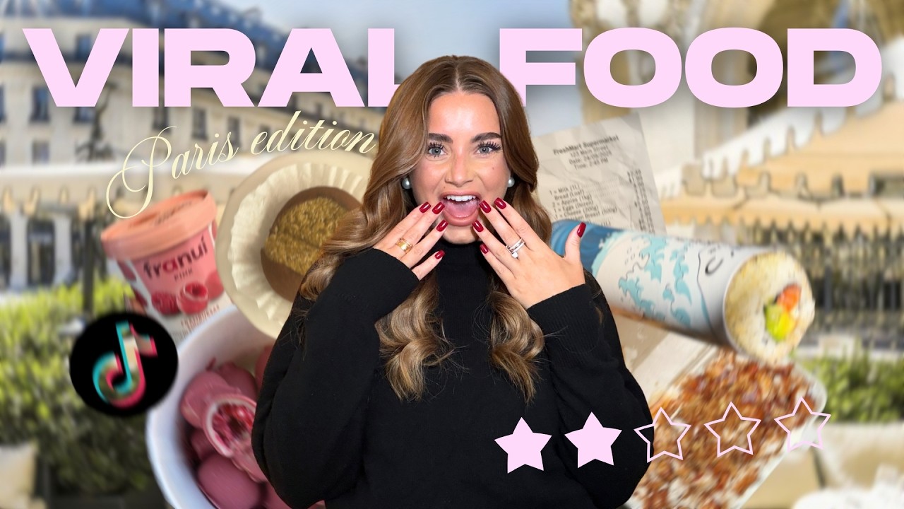 JE TESTE LES TENDANCES FOOD VIRAL SUR TIKTOK
