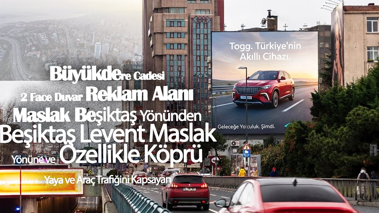 İstanbul - Büyükdere Caddesi Balmumcu Duvar 2 Face (RAW Edition)