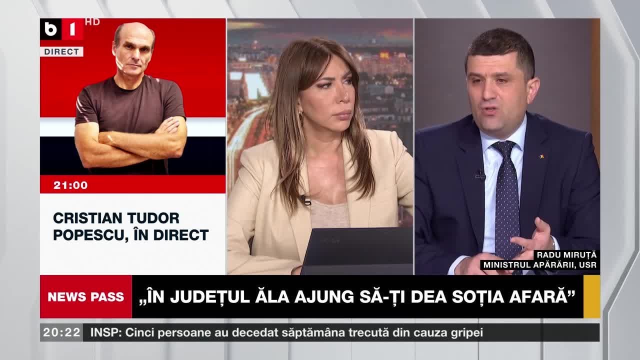 NEWS PASS. MIRUȚĂ: „USR VA DECONTA GREȘELILE LUI CARAGEA/ RELANSARE ECONOMICĂ FĂRĂ BANI”. P1/3